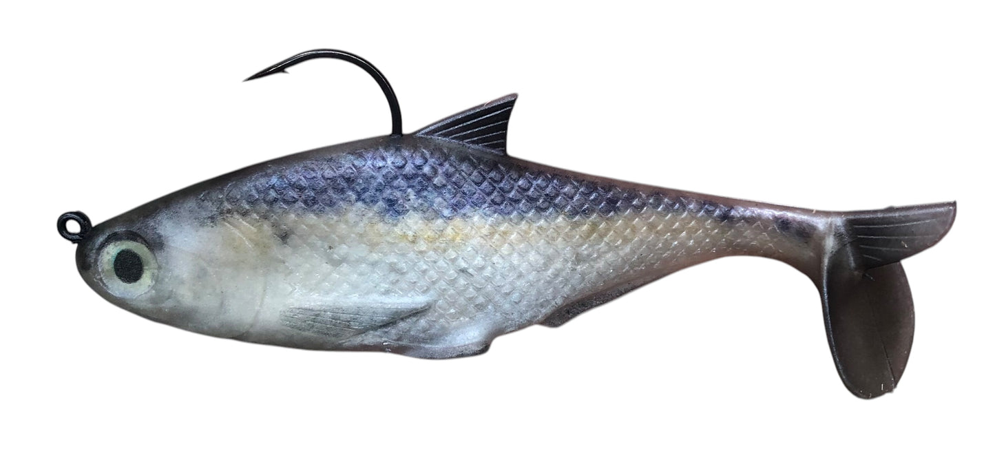 Texas Shad jig hook Blueback - Texas Swim Baitz